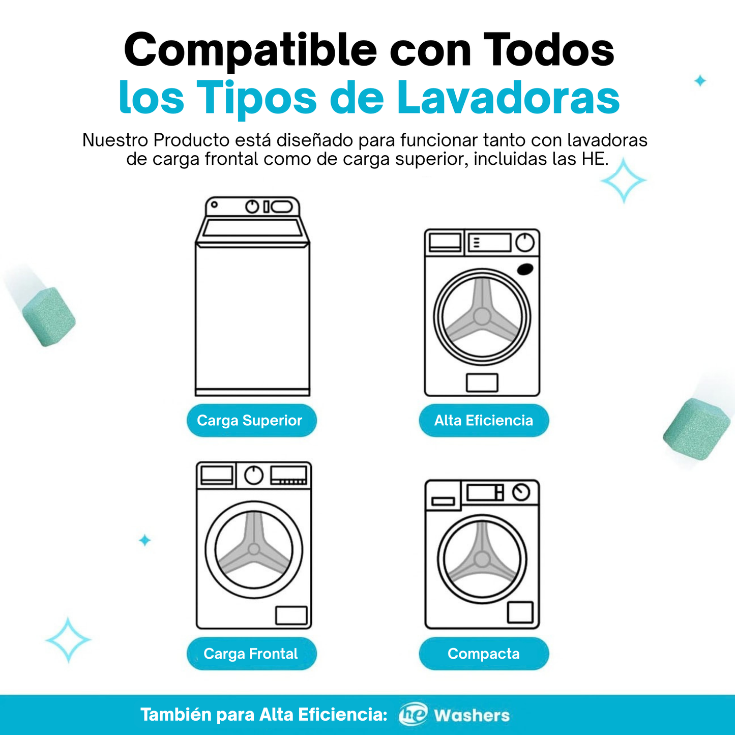 REVIVE DRUM: LIMPIADOR PROFESIONAL PARA LAVADORAS