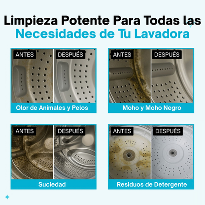 REVIVE DRUM: LIMPIADOR PROFESIONAL PARA LAVADORAS