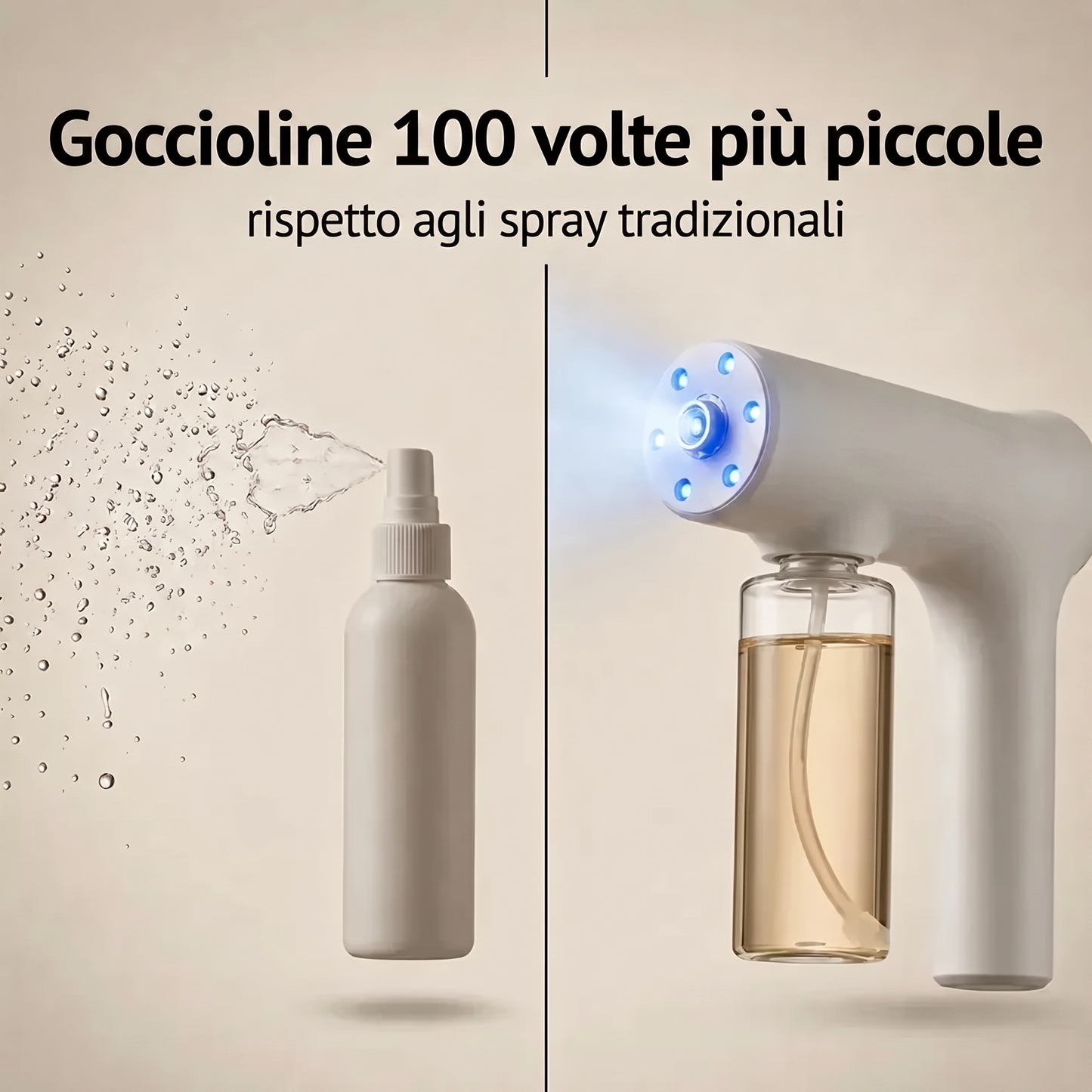 Pistola Nebulizzatrice Anti-Odori per Animali
