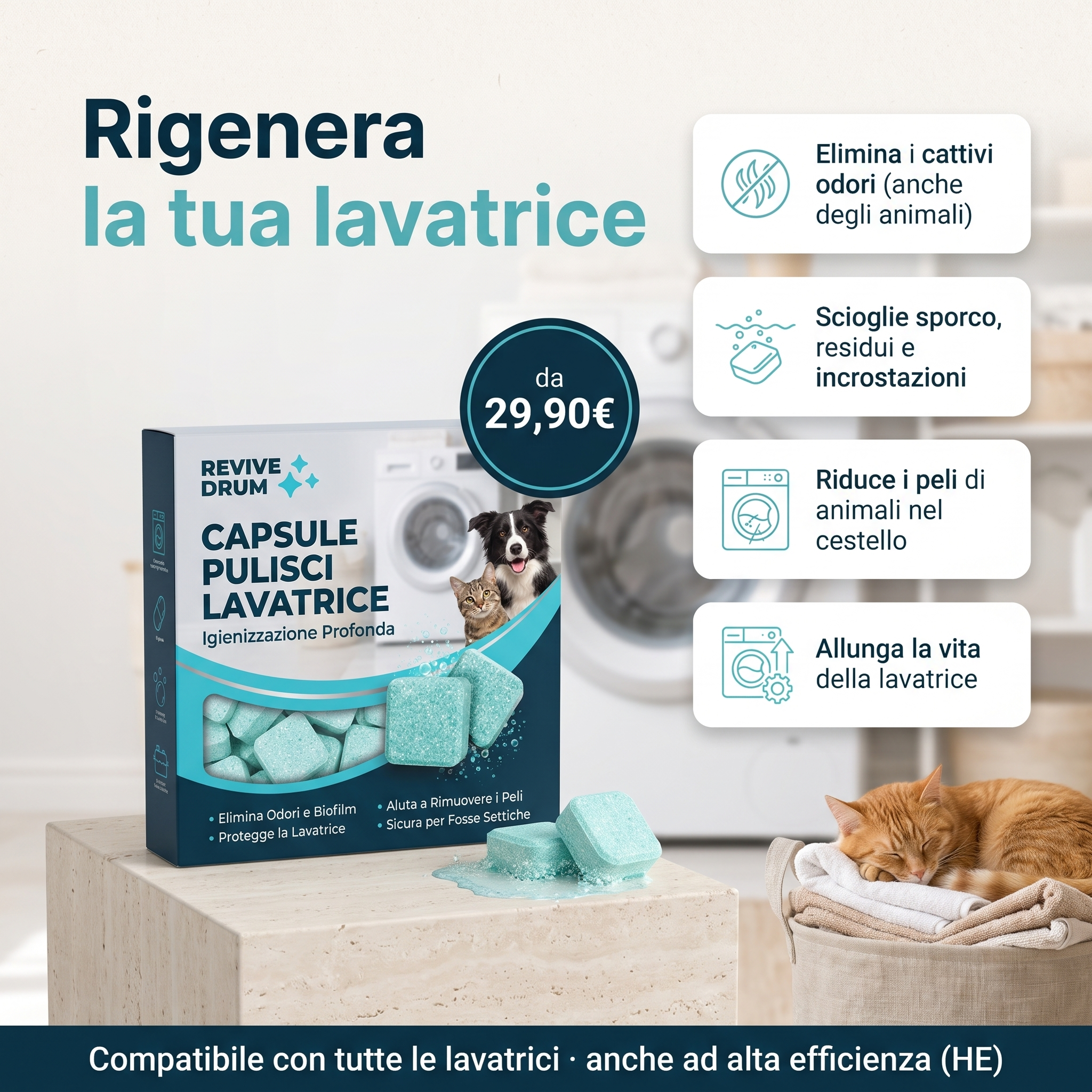 Detergente profissional para máquinas de lavar roupa